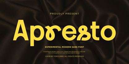 Apresto Font Poster 1