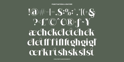 Maglicta Font Poster 9