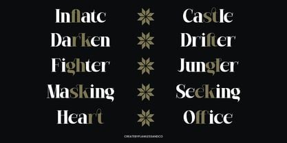 Maglicta Font Poster 5
