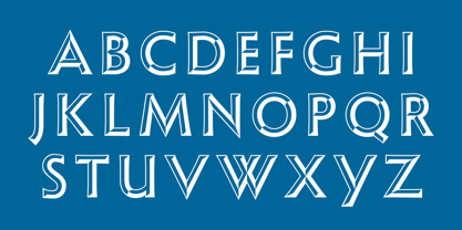 Shàngó Chiseled Font Poster 2