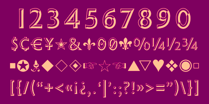 Shàngó Chiseled Font Poster 5