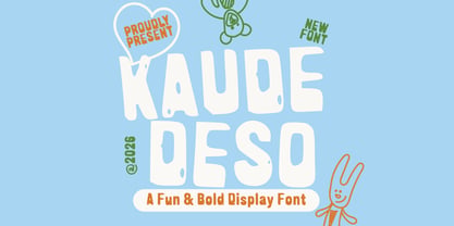 Kaude Deso Font Poster 1