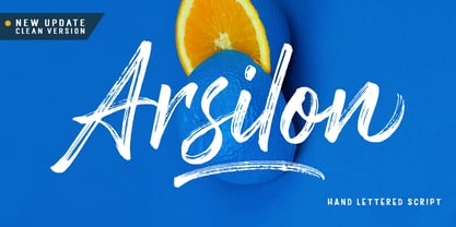 Arsilon Font Poster 1