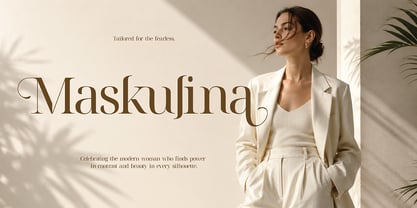 Monoluna Font Poster 4