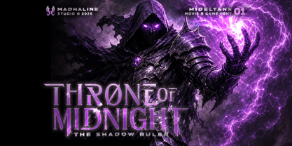 Mideltank Font Poster 2