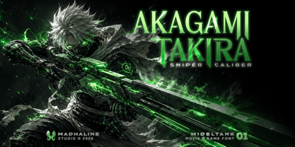 Mideltank Font Poster 8
