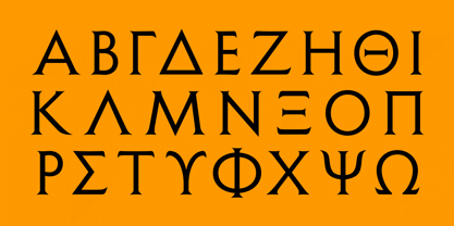 Shàngó Gothic Font Poster 8