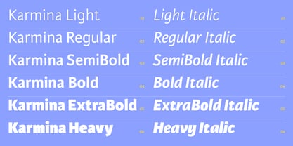 Karmina Sans Font Poster 2