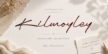 Kilmoyley Font Poster 1