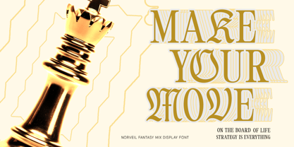 Norveil Fantasy Font Poster 5