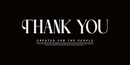 Trinalo Font Poster 7
