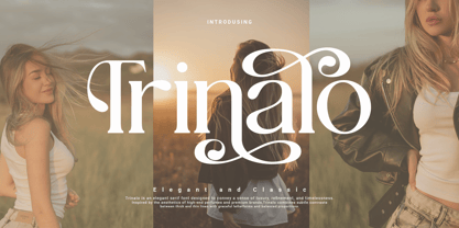 Trinalo Font Poster 1
