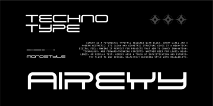 Airexy Font Poster 7