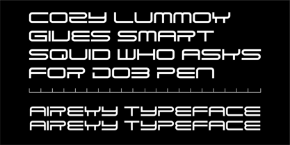 Airexy Font Poster 6