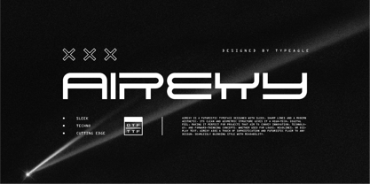 Airexy Font Poster 1