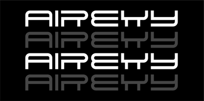 Airexy Font Poster 3