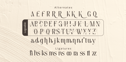Alyssia Font Poster 9