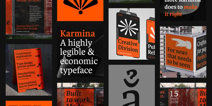 Karmina Font Poster 7