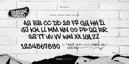 Sneakhead Font Poster 6