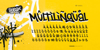 Sneakhead Font Poster 7