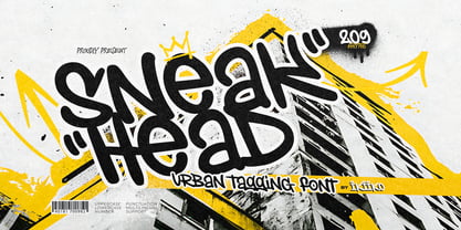 Sneakhead Font Poster 1