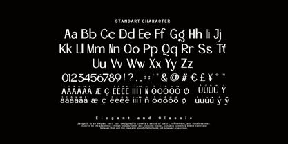 Jangkrik Font Poster 3