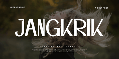 Jangkrik Font Poster 1