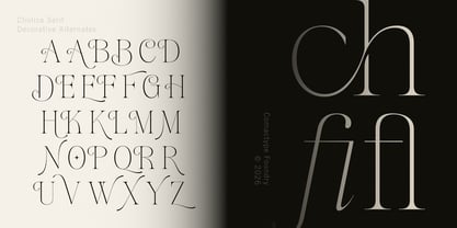 Cholice Font Poster 11