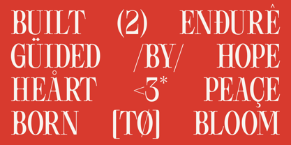 Cassaje Font Poster 7