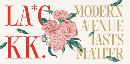 Cassaje Font Poster 6