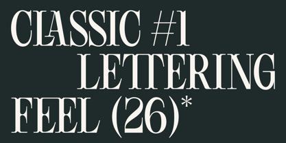 Cassaje Font Poster 5
