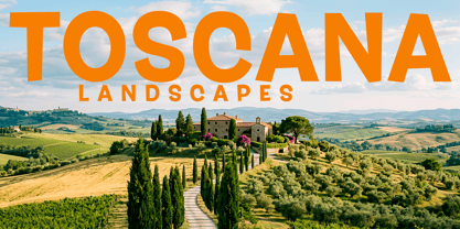 Canopia Font Poster 2