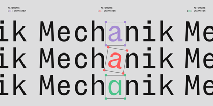 Montase Mono Font Poster 14