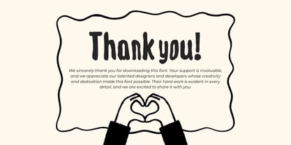 Quirky Daily Font Poster 7
