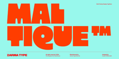 Maltique Font Poster 1