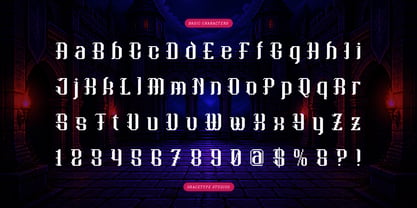Morglitch Font Poster 10