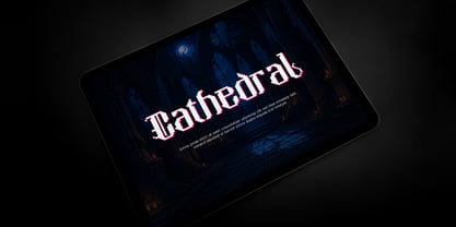 Morglitch Font Poster 8