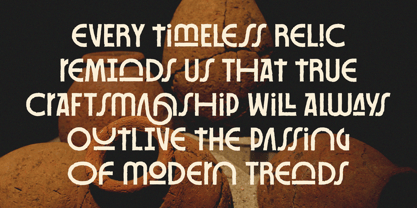 Makura Font Poster 3