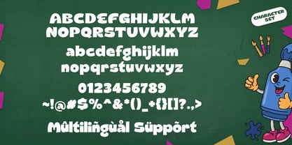 Fruits Mages Font Poster 10
