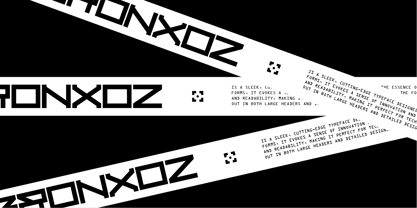 Bronxoz Font Poster 6