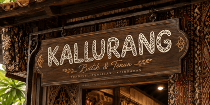 Batikaya Font Poster 3
