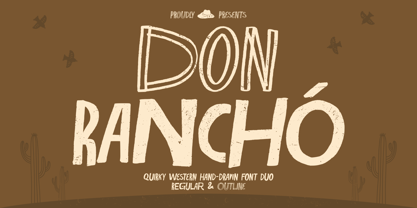 Don Rancho Font Poster 1