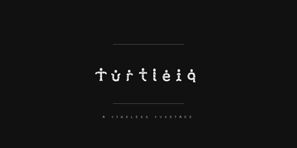 Turtleiq Font Poster 2