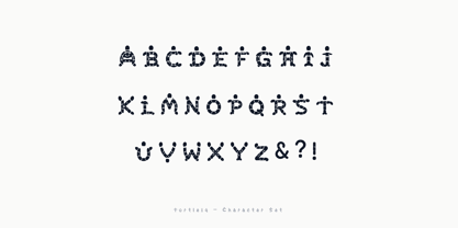 Turtleiq Font Poster 1