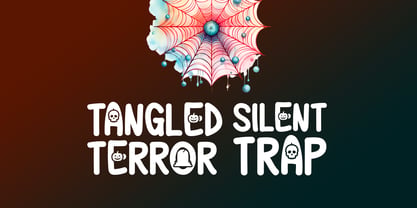 Voice Haunt Font Poster 4
