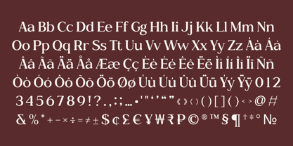 Cike Font Poster 9