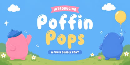 Poffin Pops Font Poster 1