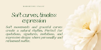 Robertine Font Poster 5