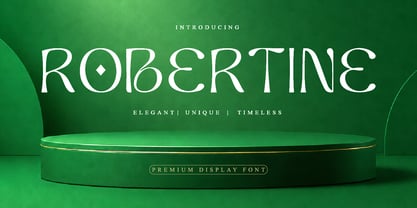 Robertine Font Poster 1