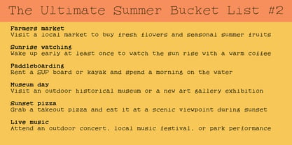 Organic Display Font Poster 9